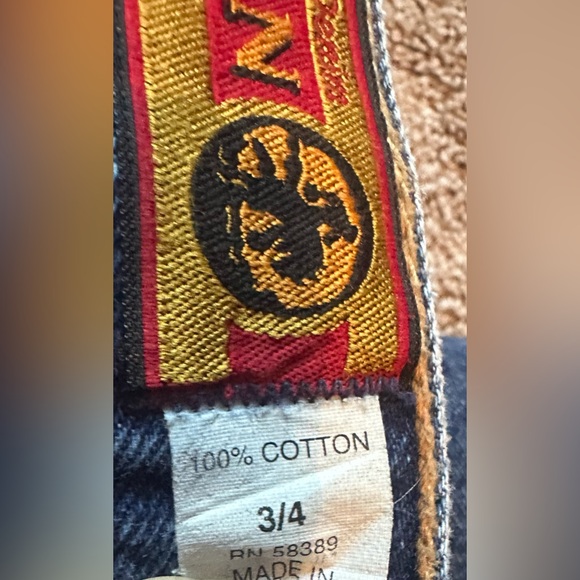 LAWMAN ** Vintage high waist western jeans size 3 / 4 - Picture 6 of 9